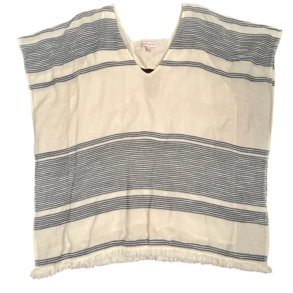GUC Red Carter Rosa Caftan Striped Swim Coverup - Picture 2 of 8